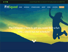 Tablet Screenshot of concordfitsquad.com